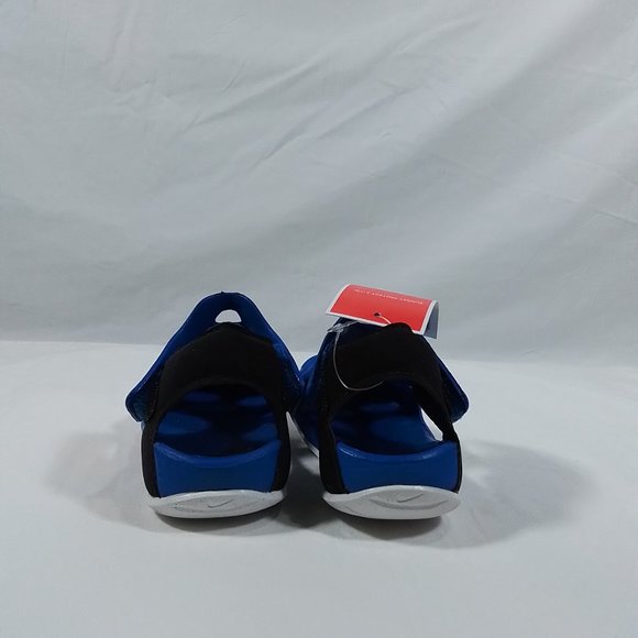 Nike Kids Blue and Black Sandals - Picture 3 of 6